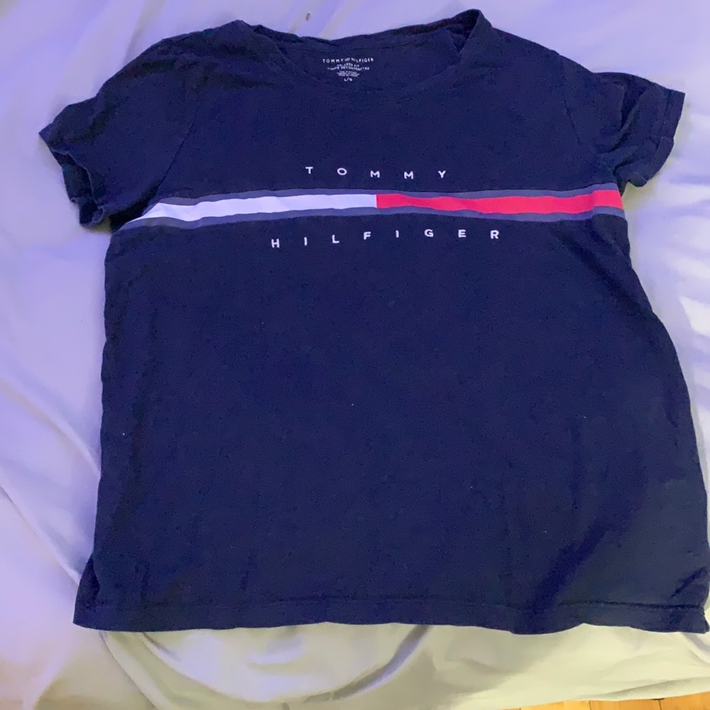 Tommy Hilfiger navy blue top size L
